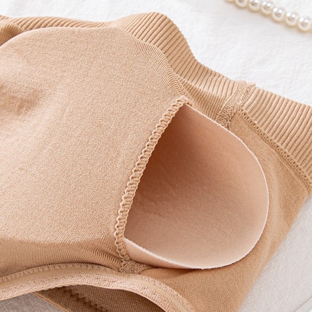 Push Up Bra Silicone - Мягкий бюстгальтер-бандо с подкладкой, без бретелек,