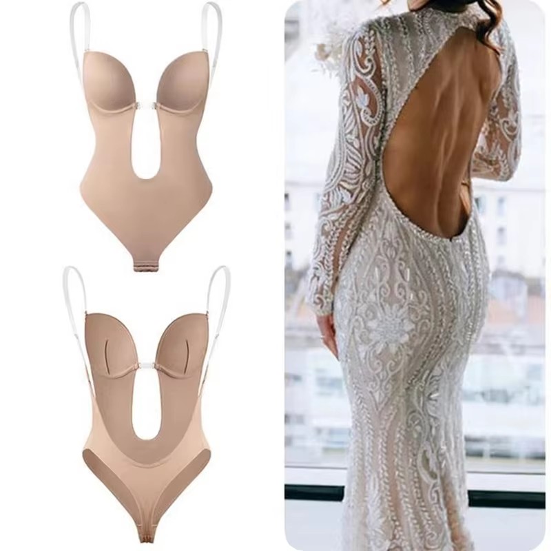 Бесшовный корсет-боди с глубок – обзор и цена Minimizer Bra Women
